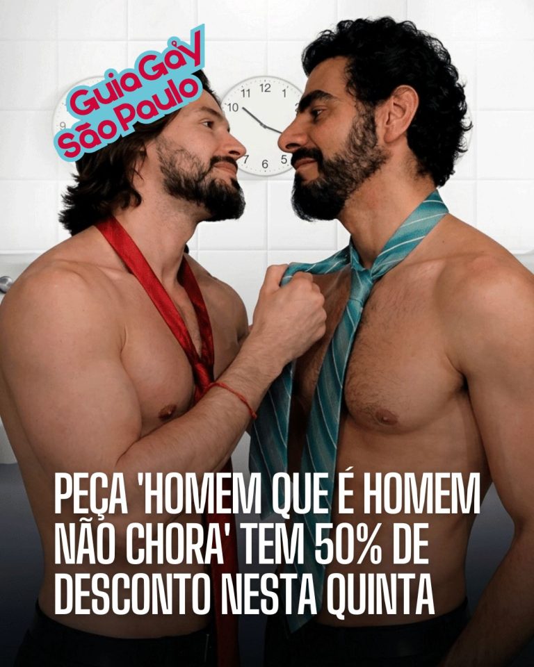 Homem que é homem não chora